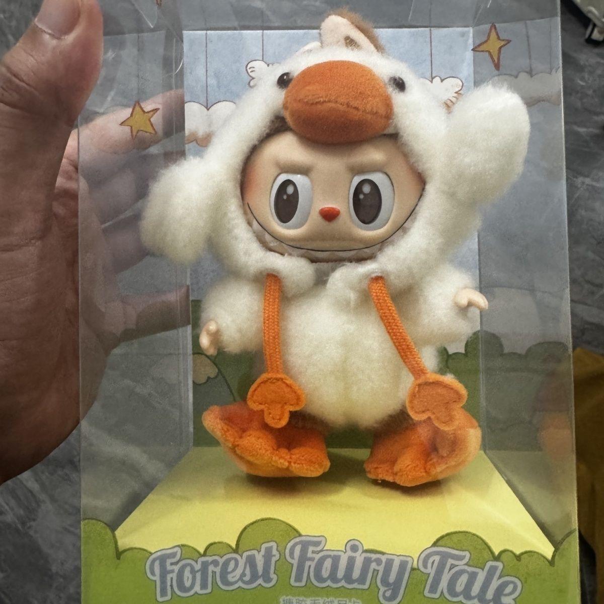 

Labubu Сидячий Гарбуз Весняний Дикий Вдома високоякісна плюшева іграшка-підвіска Лялька Labubu