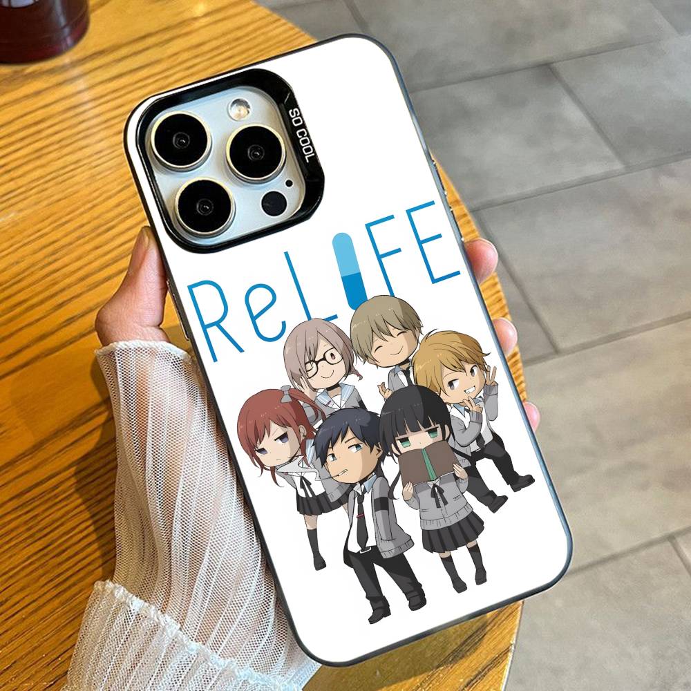

Чехол для телефона R-ReLIFE Аниме Арата К-Кайдзаки Для iPhone 16 17 15 14 12 13 Pro Max Черный Конфетный Матовый Ударопрочный Чехол iPhone13PRO