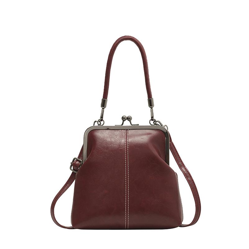 2025 Retro It-Girl Handtasche: Chice Nischendesign Clip-Tasche