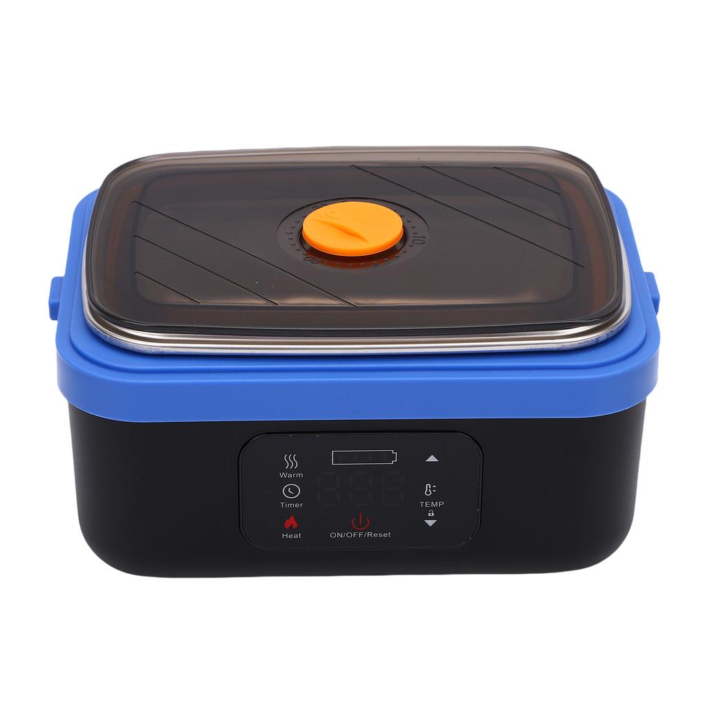 Cordless Electric Lunch Box 8000mAh 60W 1L Portable Food Warmer with 6 Temperature Settings Leakproof for Office