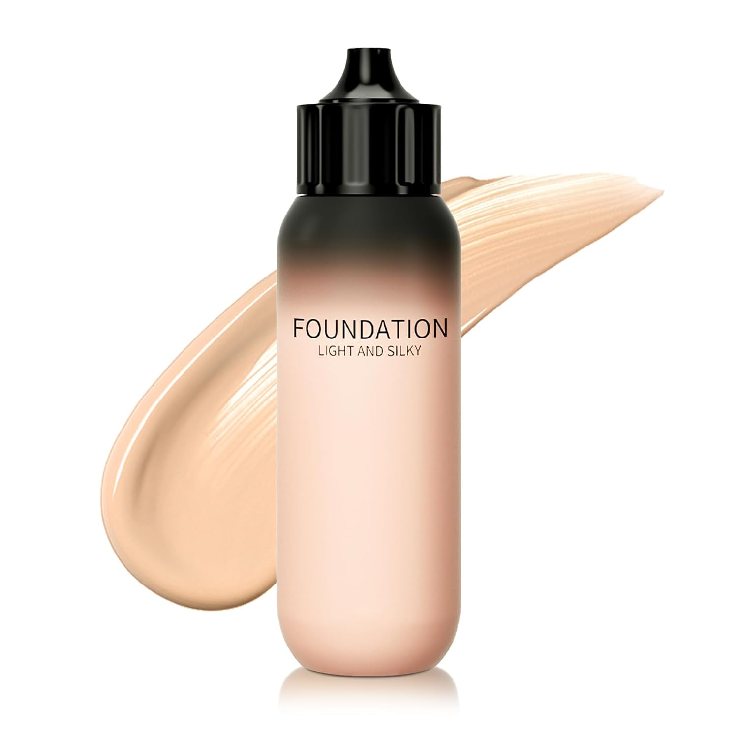 

Silky Full Coverage Liquid Foundation-Waterproof & Lightweight Moisturizing Foundation,Flawless and Long-Lasting Face Makeup