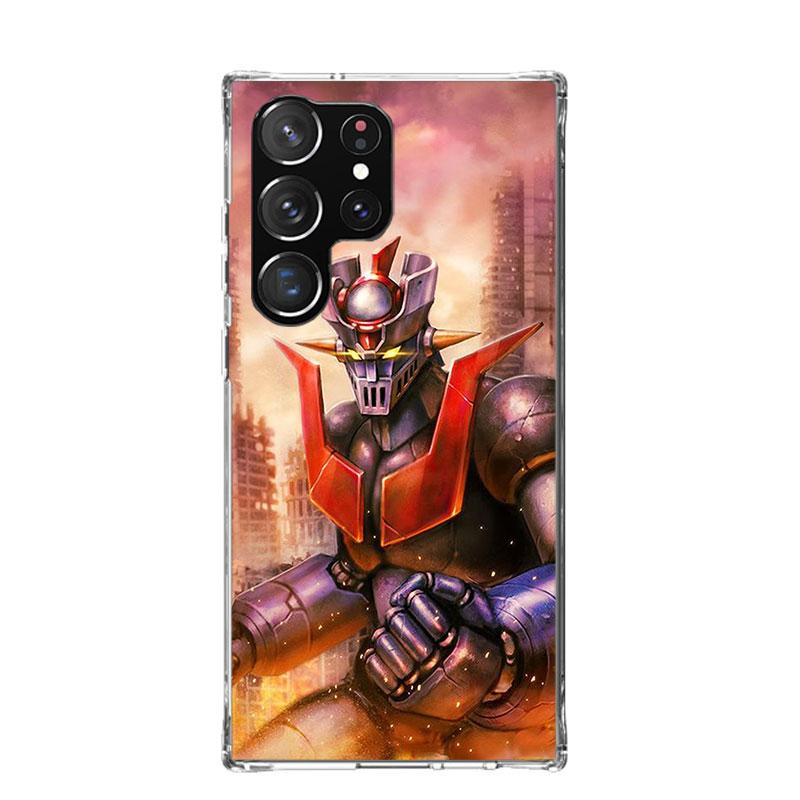Manga Mazinger Z Anime Case Phone Cover for Samsung Galaxy S24 S25 Ultra S23 Plus S22 + S21 S20 FE S10 S25 Edge Trend Fundas Gal