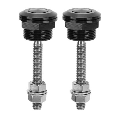 2Pcs   Hood Pin Bonnet Lock Quick Release Push Button Bumper Clip