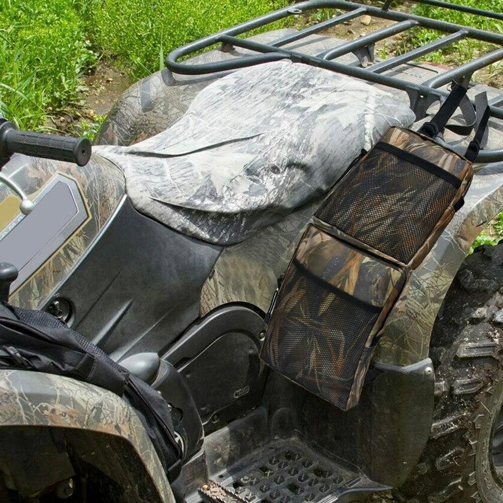 600D ATV Fender Bags Motorcycles Saddlebags Oxford Tank Saddle Bags Cargo Storage Hunting Bag Motorcycle Accessories 2023 Hot