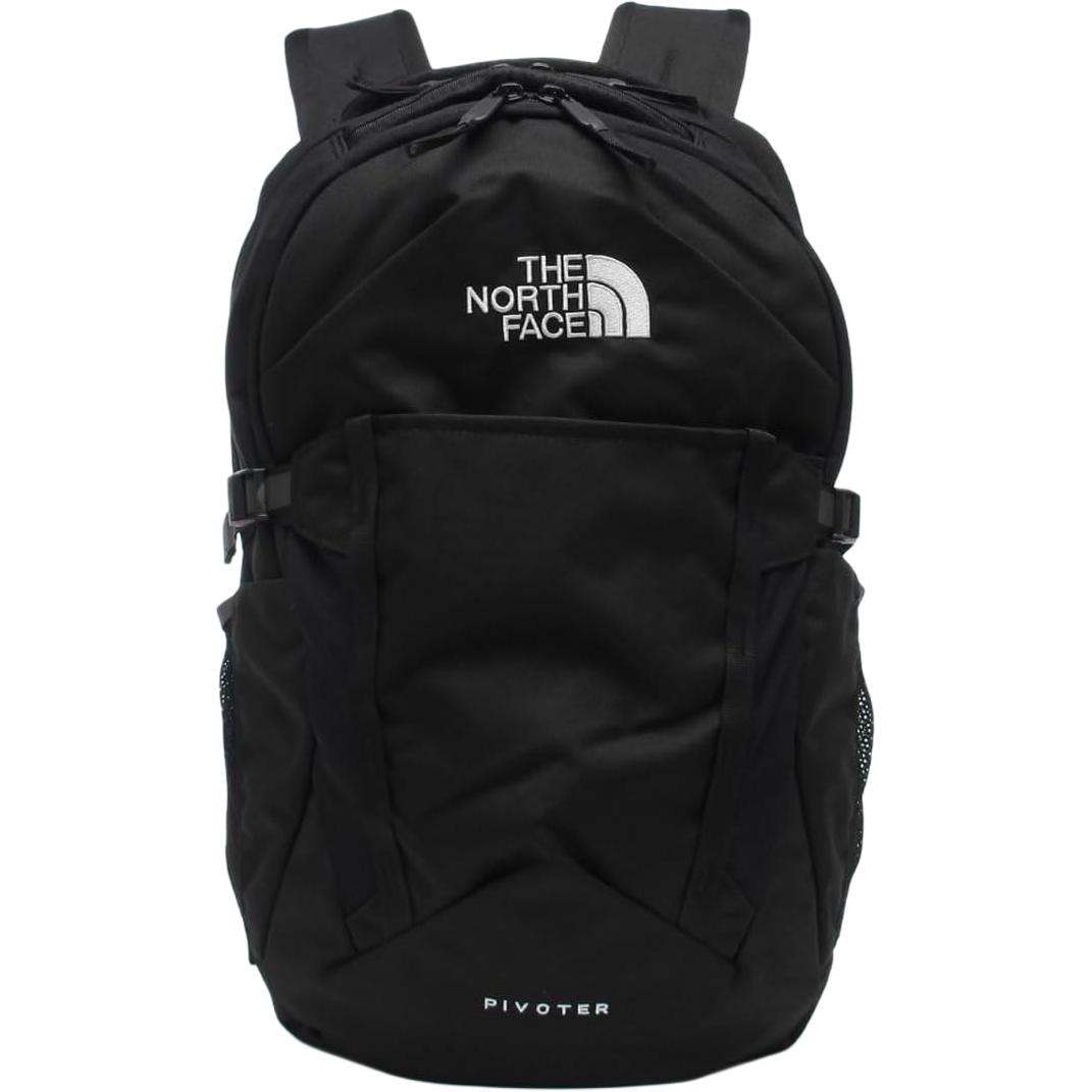 The North Face 30L Pivoter Lightweight Large Capacity Hiking Backpack Unisex Backpack Black NF0A3VXD Black