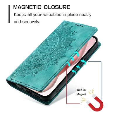 Για Xiaomi Redmi Note 14 5G Θήκη Δερμάτινη Θήκη Mandala Για Xiaomi Redmi Note 14 Pro 14Pro Plus 5G Note14 4G Μαγνητική Κάλυψη Fundas