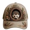 New Digital Printing Forest Animal Hat Adult Baseball Cap
