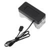 Water Cooling Flow Meter Alarm Multifunctional Aluminum Alloy and Acrylic High Temperature Low RPM Electronic Water