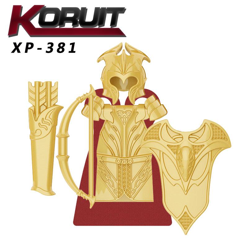 

1 шт., солдатские орки, армейские фигурки, доспехи, воин, лучник, средневековые рыцари, строительные блоки, кирпичи, игрушки для детей, подарки