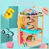 Wooden Multifunction Rotating Slide Car Toy For Baby Educational Play And Diy Fun