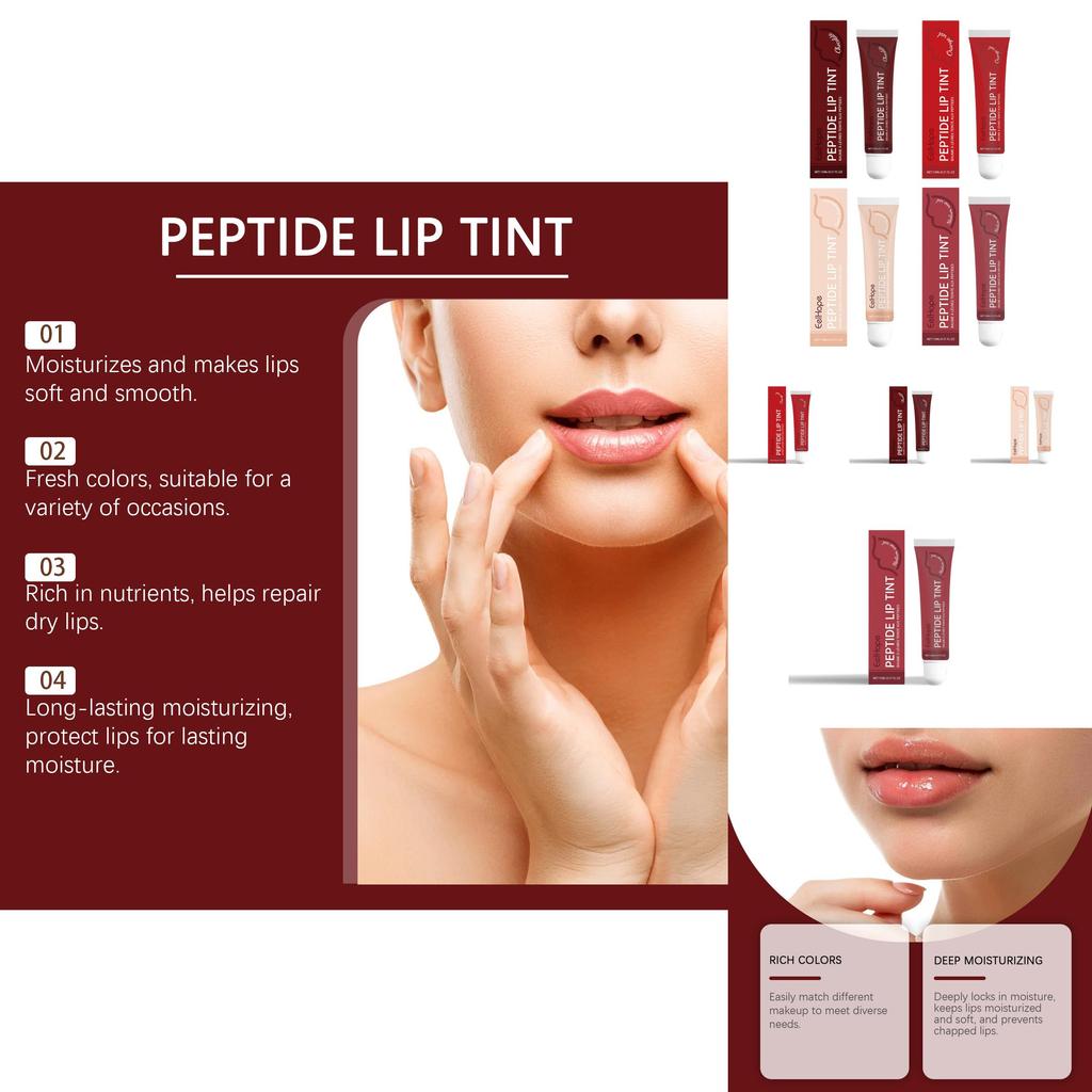 Eelhope Multi-peptide Care Lip Balm For Deeply Hydrated Moisturizing Lips With Long Lasting Color