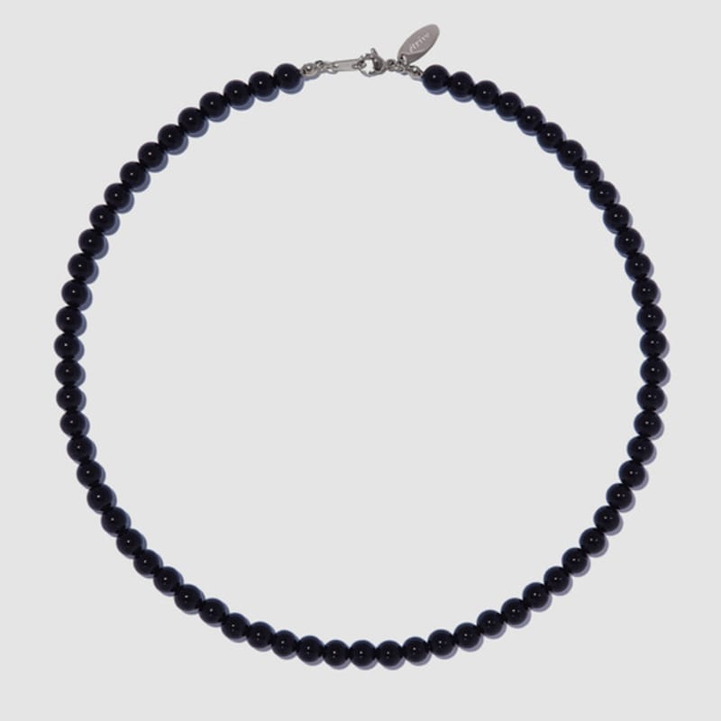 Etrive Black Onyx Necklace(6mm)