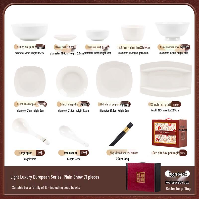 MoDe Lanka Minimalist Underglaze Ceramic Dinnerware Set