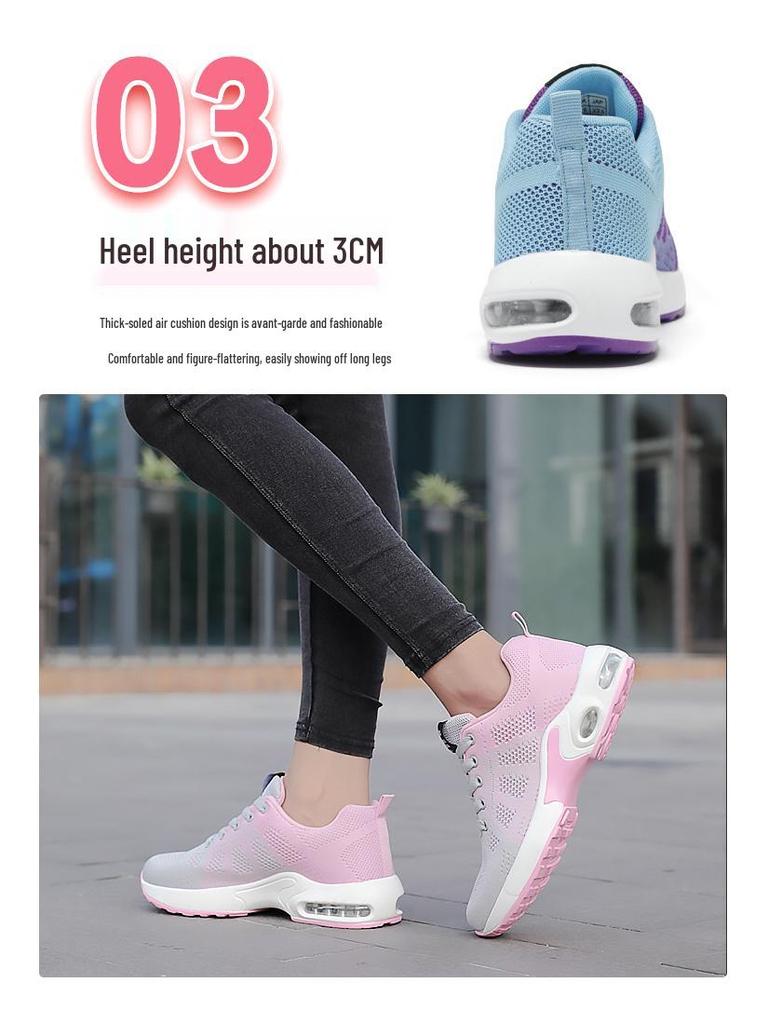 2025 Women's Plus Size Fashion Sneakers with Soft Sole & Air Cushion
