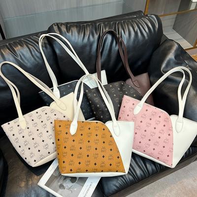 Large Capacity Handbag Women's Single Shoulder European Tote Bag