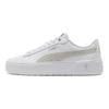 Puma Smash Platform Sneakers Damskie Białe Szare 383877-02