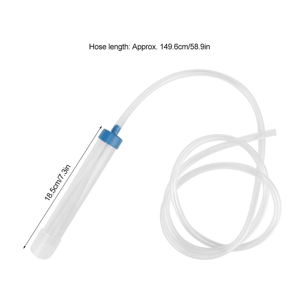 Plastic Manual Hand Operation Sand Washing Machine Water Changer Cleaning  for Fish Tank Aquarium