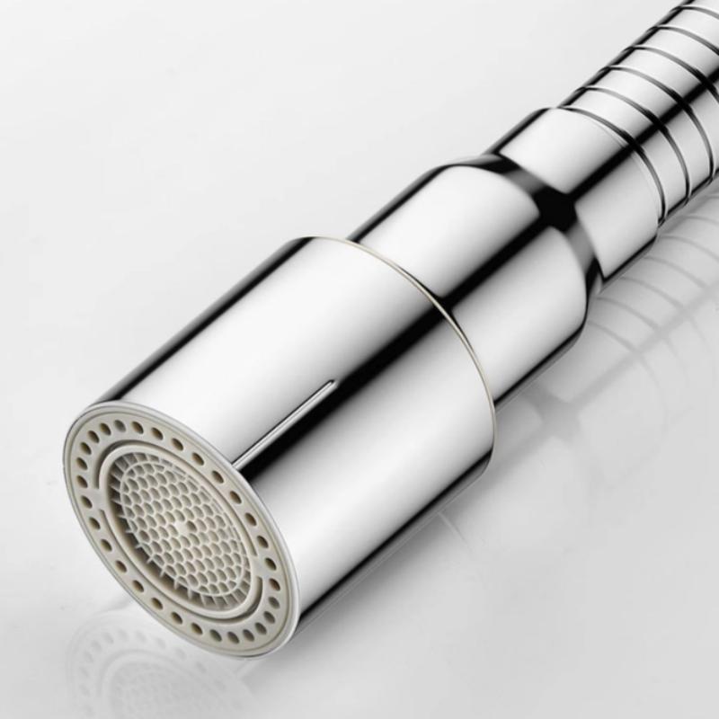 Water-saving Faucet Extender Stainless Steel for Bathroom Sink and Washbasin