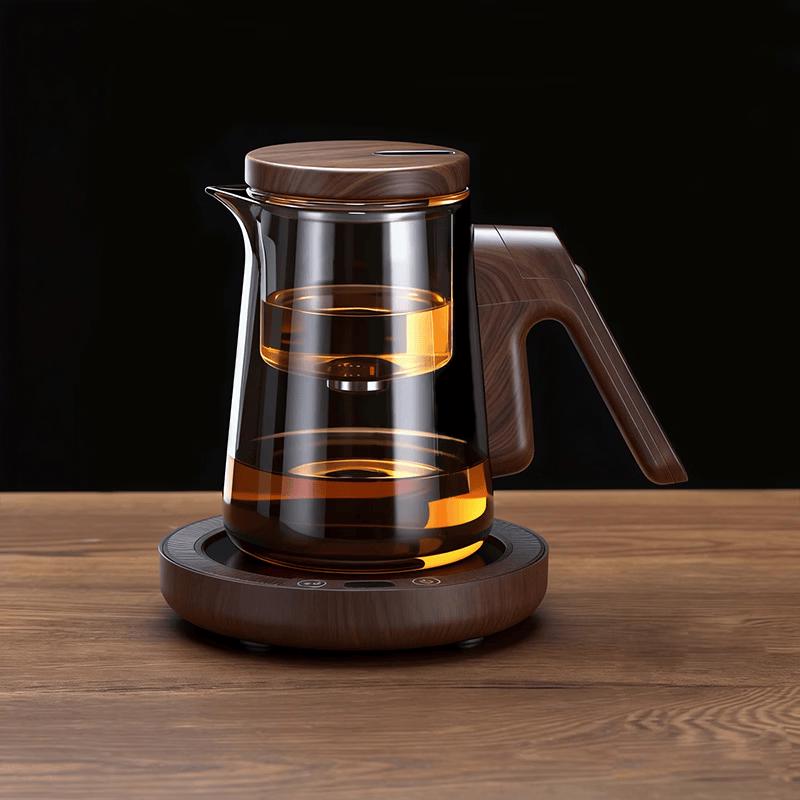 Magnetic Glass Tea Infuser Pot Set