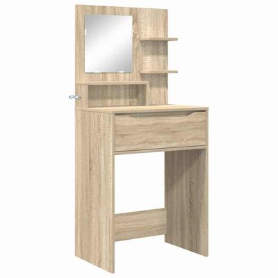 Bedroom Dressing Table Sonoma Oak 80 X 39.6 X 135 Cm