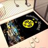 Borussia Dortmund Print Rug, Washable Floor Carpet, For Entryway Dorm Laundry Room Office Study, Home Decor Birthday Christmas Gift