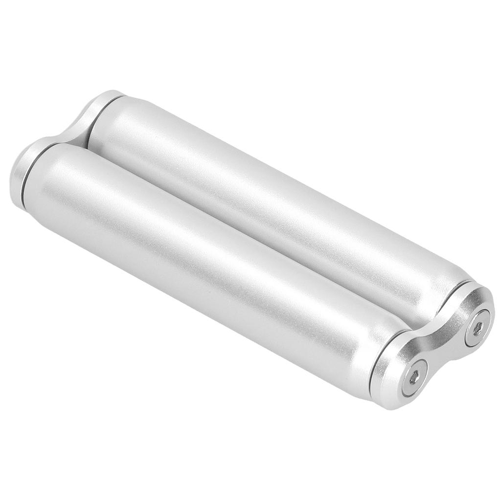 Hand Finger Massage Stress Relief Roller Alloy Fingertip Decompression Toy Silver