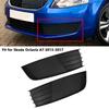 2Pcs Front Bumper Fog Light Grille Fog Lamp Grill Left Right For Skoda Octavia A7 2013 2014 2015 2016 2017 5E0807367 5E0807368