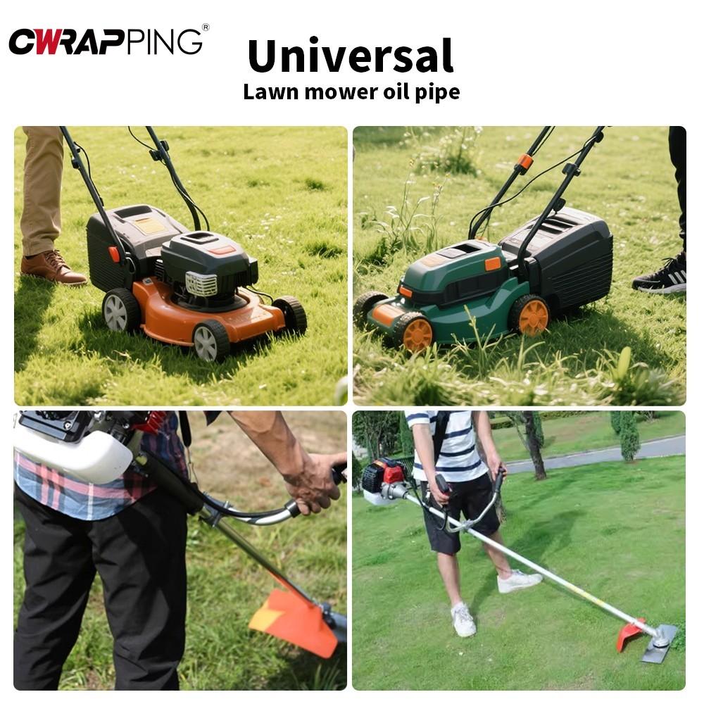 4Pcs Petrol Fuel Pipe Line Hose Replacement for Strimmers Trimmer Chainsaws Saw Blower Brushcutter Gas Line Pipe Hose Parts Tool