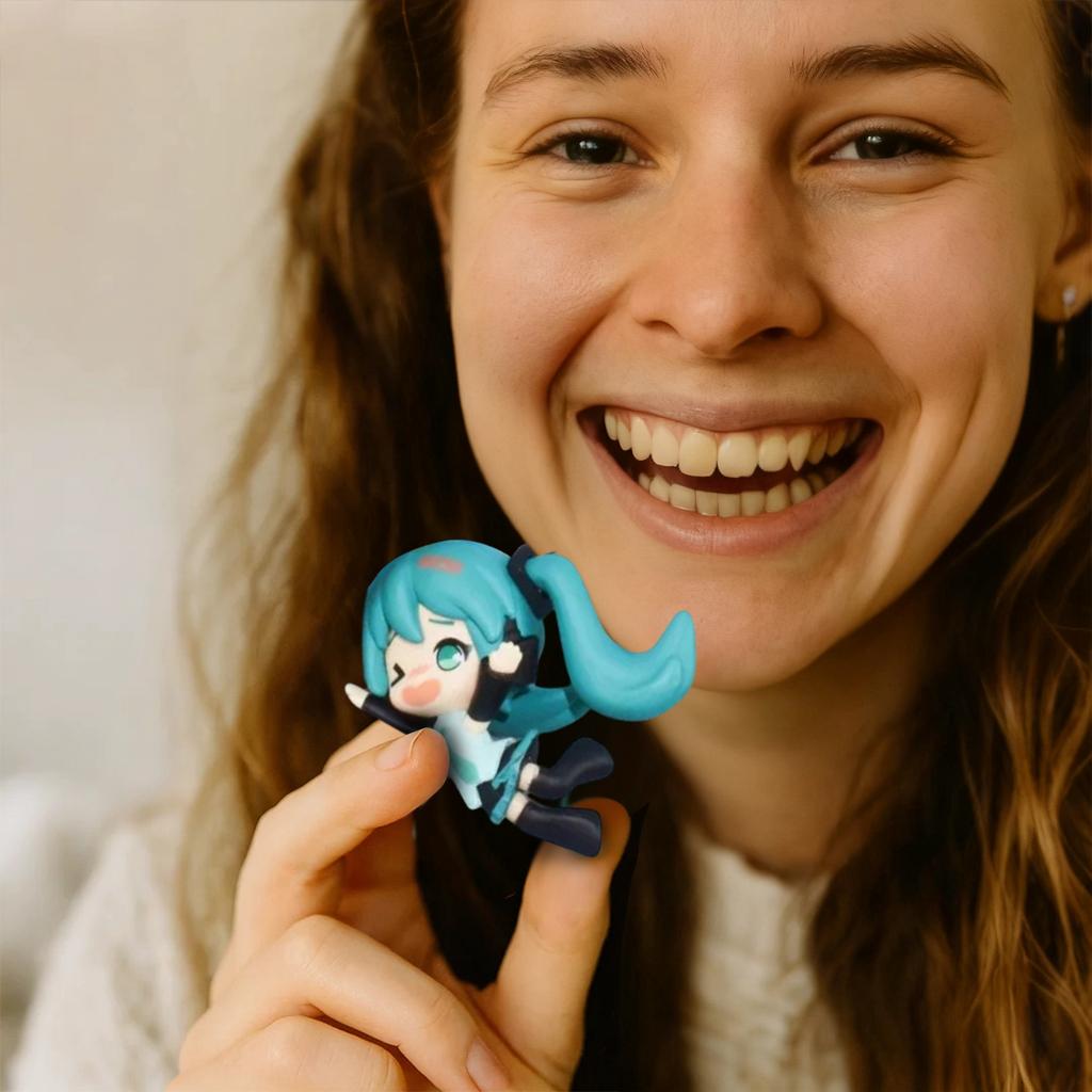 Surrounding Collection Anime Figurine Display Cute Desktop Ornaments