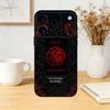 T-Targaryan Dracary Logo Phone Case Silicone black Soft For IPhone 17,16,15,14,13,12,11,SE,Plus Pro Max