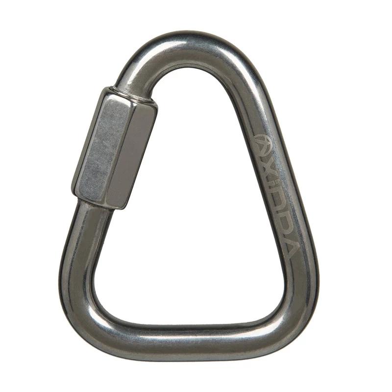 316 Stainless Steel Triangle Connecting Ring Meilong Lock Meilong Lock Triangle Lock Rock Climbing Equipment Fast Security