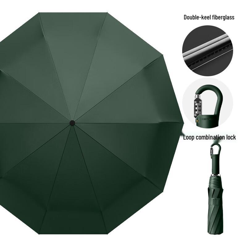 Automatic Ring Buckle Password Umbrella