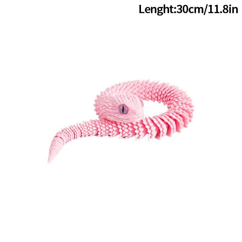 3D Printed Snake Dragon 3d Printed Figures New Year Decoration Traditional Table Ornament 3d Toys Gifts for New Year 2025