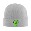 Alien Cat Meme Silly Cat Knitted Hat Womens Unisexs Skullies Beanies Winter Hat  Hip Hop Caps