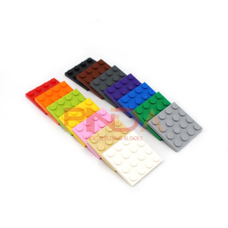 4x4 Dots Baseplate 10PCS Buiding Blocks 3031 DIY Classic Developing Educational MOC Bricks Bulk Parts Construction Set