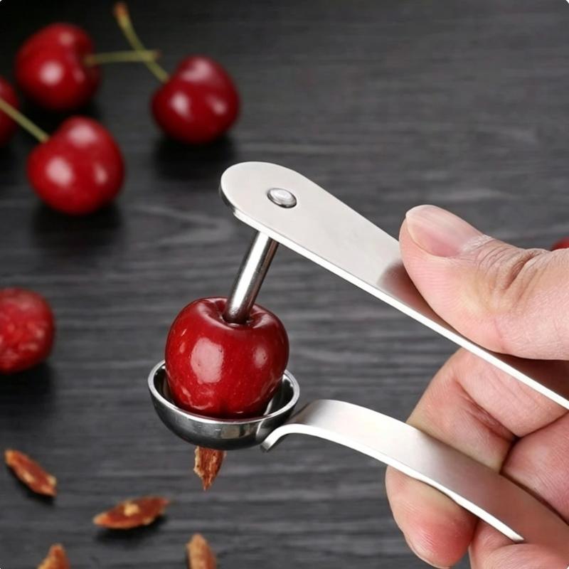Stainless Steel Jujube Corer Labor Saving Efficient Pit Removal Tool Perfect for Home Kitchen Dessert Making