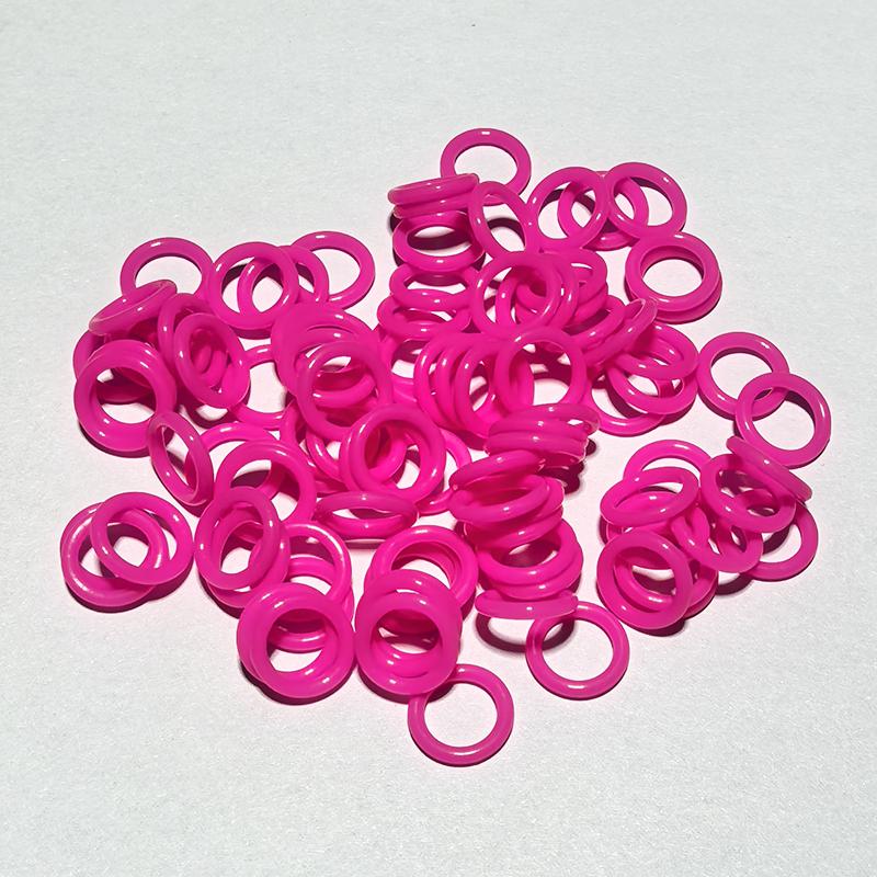 Elastic Rubber Racing Pigeon Training Marking Ring Identification Foot Ring Pigeon Accessories Pigeon Product Bird Ring (Pink,9mm) розовый