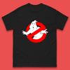 The Real Ghostbusters No Ghost Symbol Retro Halloween Movie Mens Tee Top