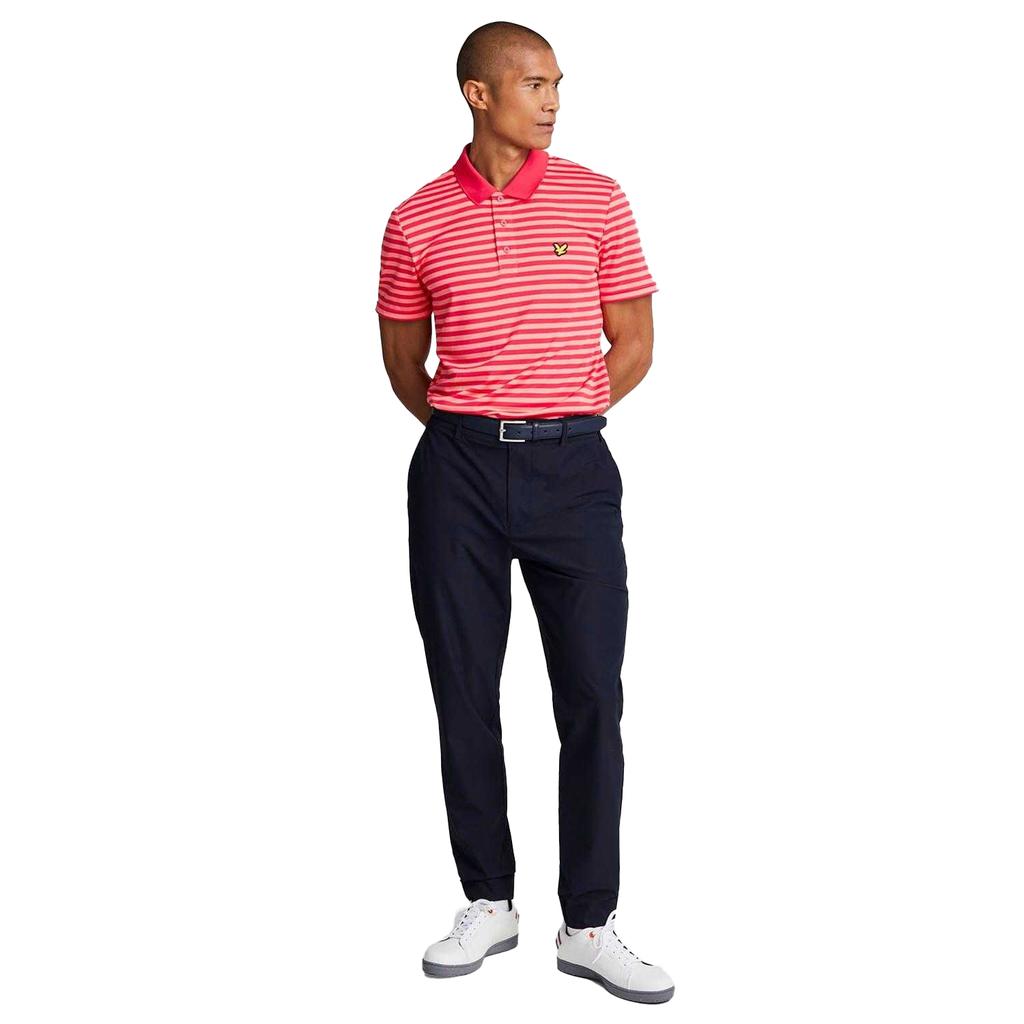 Lyle & Scott Men's Broad Stripe Golf Polo Shirt