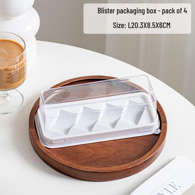 Swiss Roll Cake Packaging Boxes with Stickers