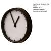 Miniature Wall Clock for Tiny House, 1:12 Scale Micro Pendulum Clock, Mini Resin Model for DIY Room Box, Pretend Play Decor