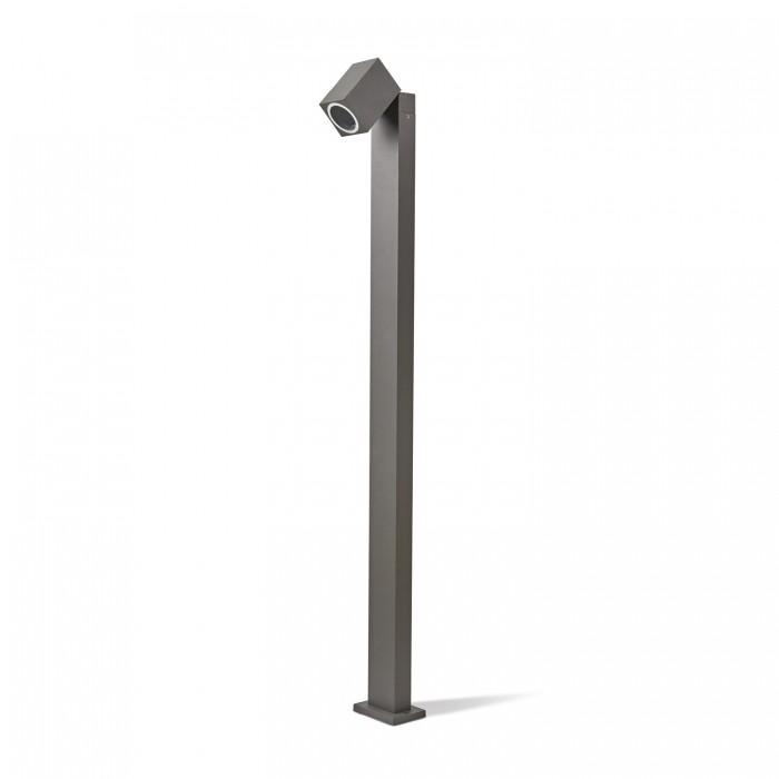 Garden post 1xGU10 IP44 gray