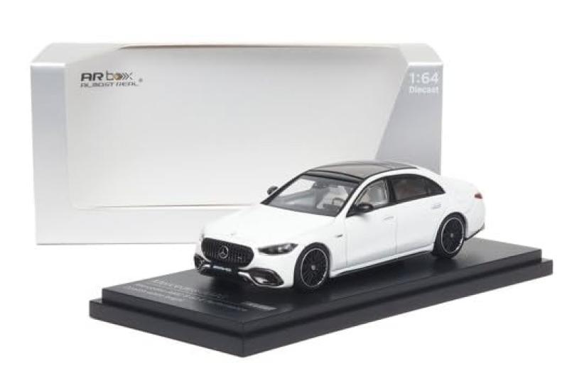 

Almost Real Scale S 63 E Performance 2023 Opalith White Bright Finished Product 620103001 1/64 Mercedes-AMG - -