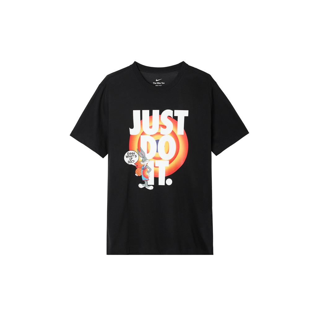 Nike Space Jam: A New Legacy Bugs Bunny Graphic Print T-Shirt Men Tops Black DH3830-010