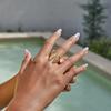 Retro Angel Wings Ring For Women Adjustable Open Ring Handmade Designer Jewelry Unisex Accessories Gift