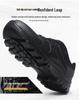New Style Ultra-Light Black Outdoor Sports Shoes for Men & Women - Ideal for Hiking, Running, and Training