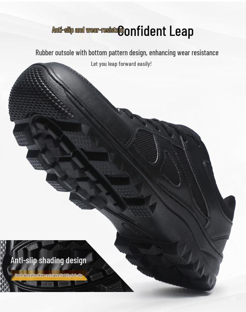 New Style Ultra-Light Black Outdoor Sports Shoes for Men & Women - Ideal for Hiking, Running, and Training