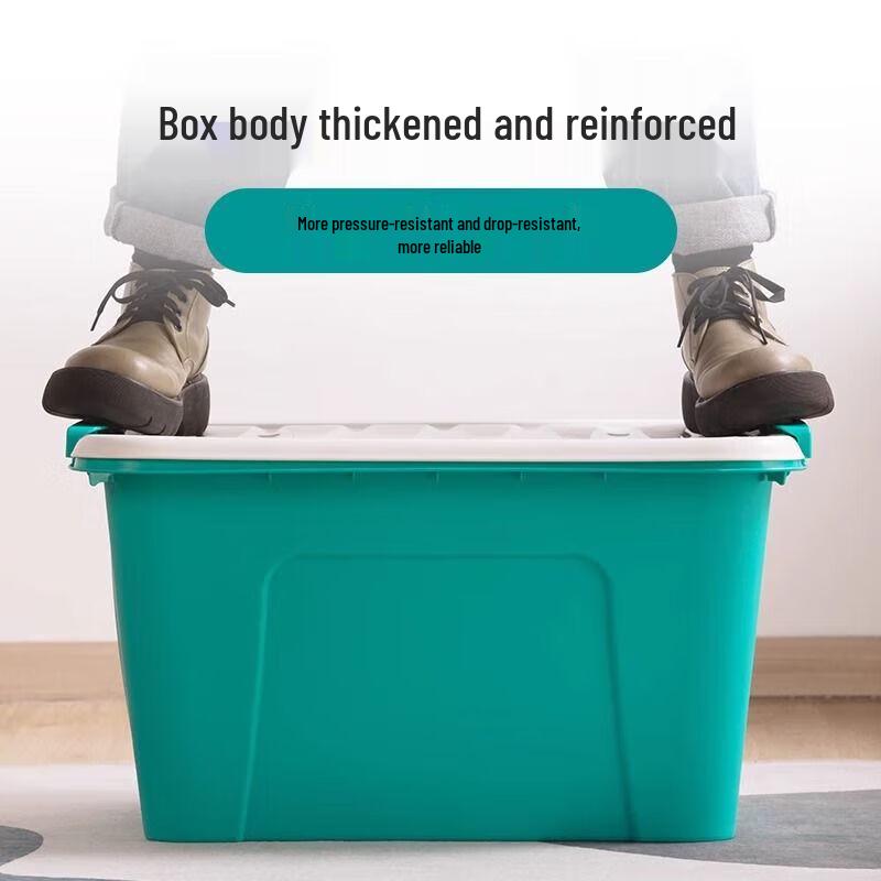 CHAHUA 58L Movable Storage Box with Wheels