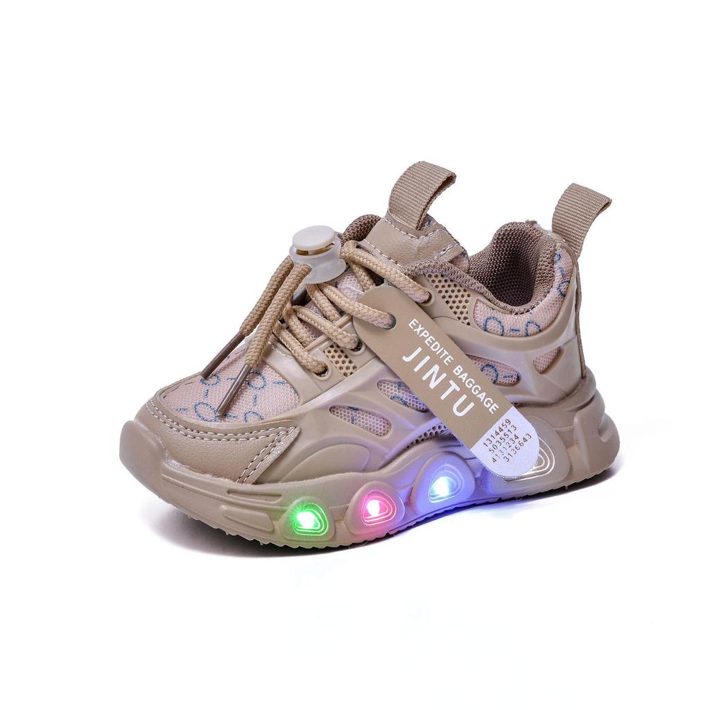 Kids LED Light Shoes Spring Summer Casual Sports Shoes for Boys Girls Toddler Light Shoes