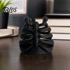Multi-layer Pen Separator Skeleton Ribcage Bone Holder, 3D Printed Pencil Cup, Halloween Desk Decor Gothic Organizer for Pens Pencils Makeup